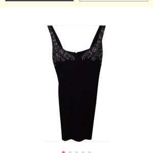 David Meister Black cocktail dress